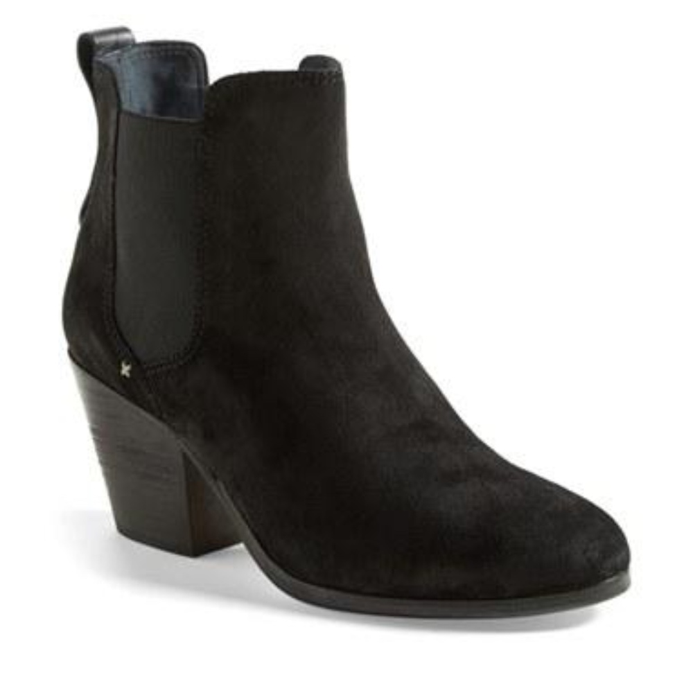 Rag & Bone Devon Waxed Suede Bootie - image 1